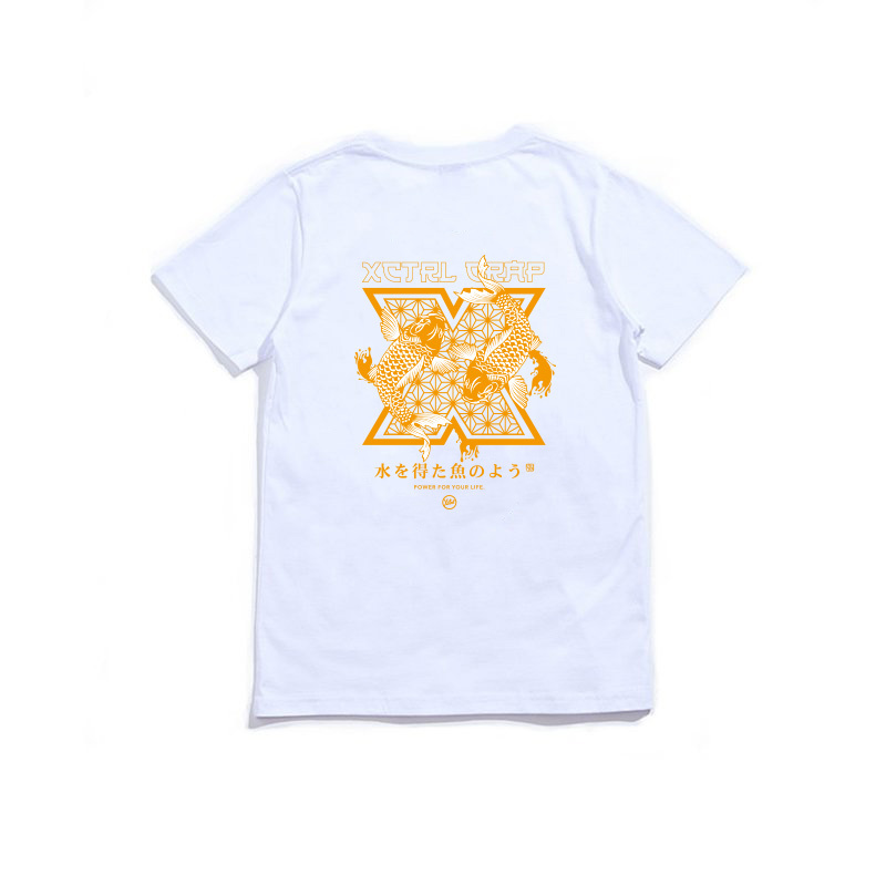 XCTRL如魚得水短T-白