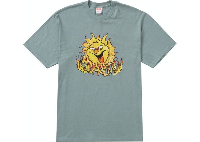 [現貨] Supreme Sun Tee "Sage Green"