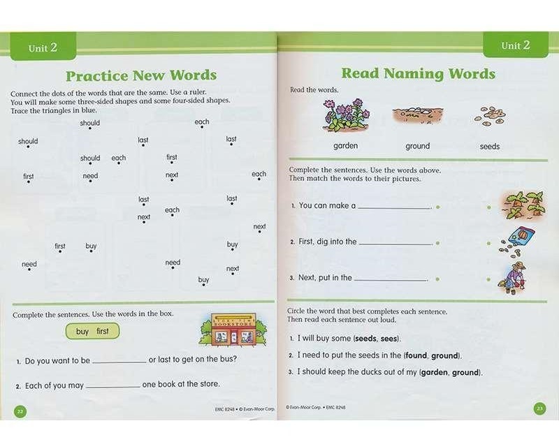 Smart Start Sight Words and High Frequency Words Stories & Activities with No CD (2Books)
