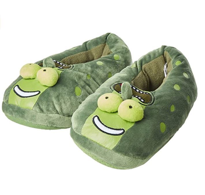 Rick and Morty - Plush Slipper 新款酸黃瓜瑞克室內絨毛拖鞋