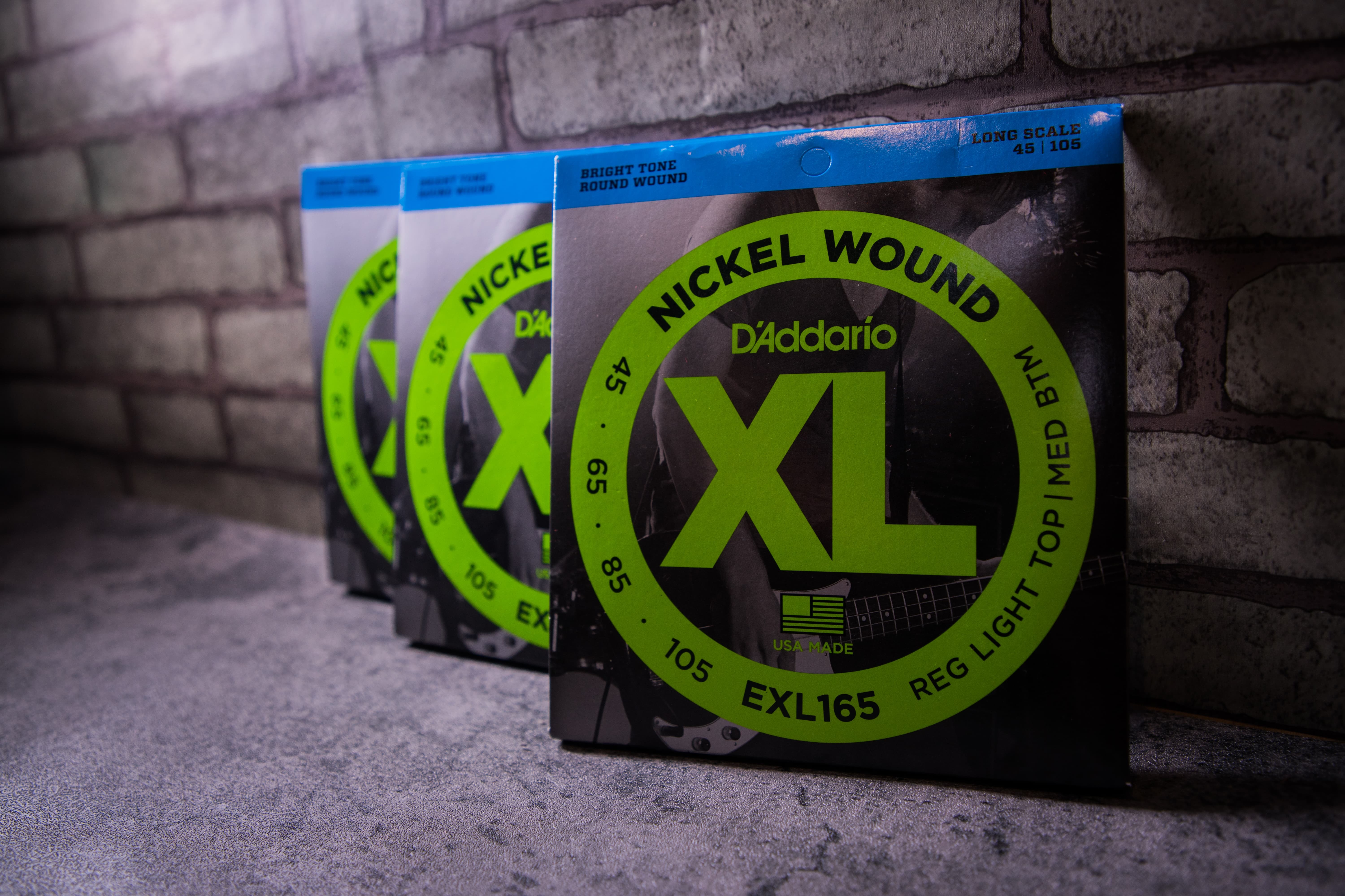 Daddario EXL165 BASS弦 【45-105】