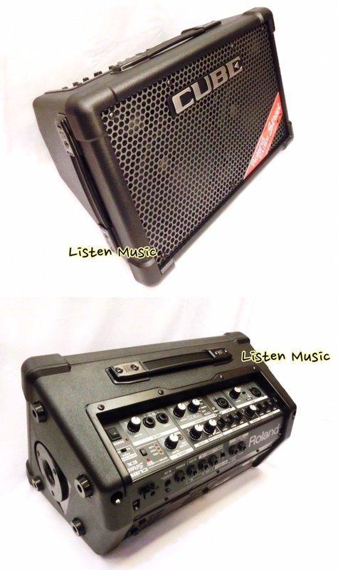 ROLAND CUBE Street EX 攜帶式音箱 可電池供電 立體聲 50瓦 公司貨 可加購原廠提袋