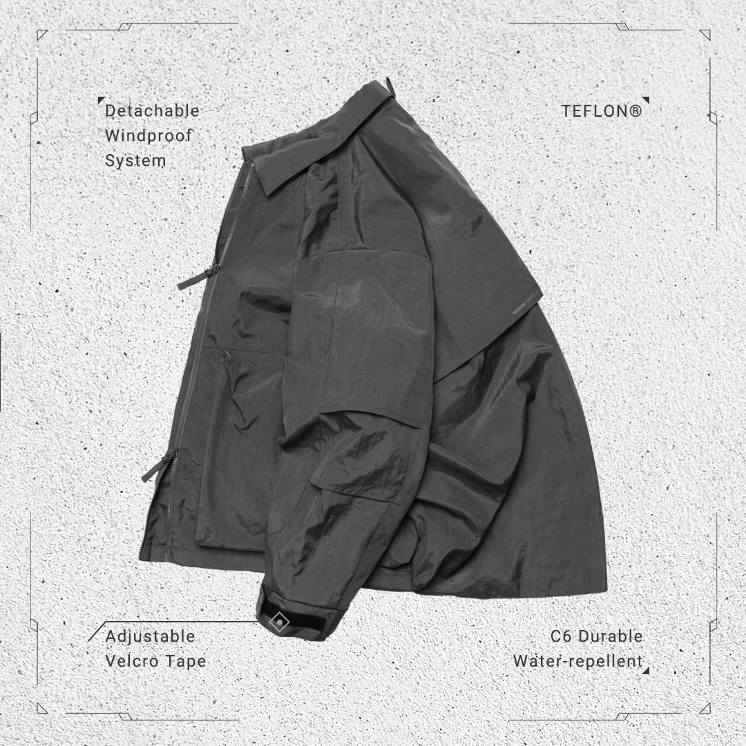 ジャケット・アウター GOOPiMADE PC01 Tech Crinkle Field Jacket PC-01 