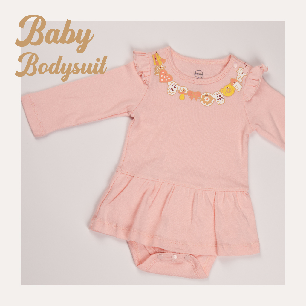 【Limitmax米樂親子】 口水收乾乾長袖包屁衣_4色任選