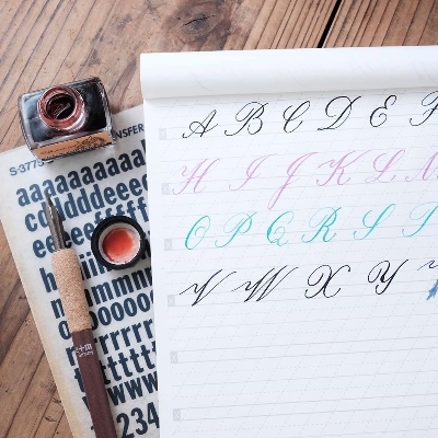 花體字練習本｜筆尖溫度 臺灣