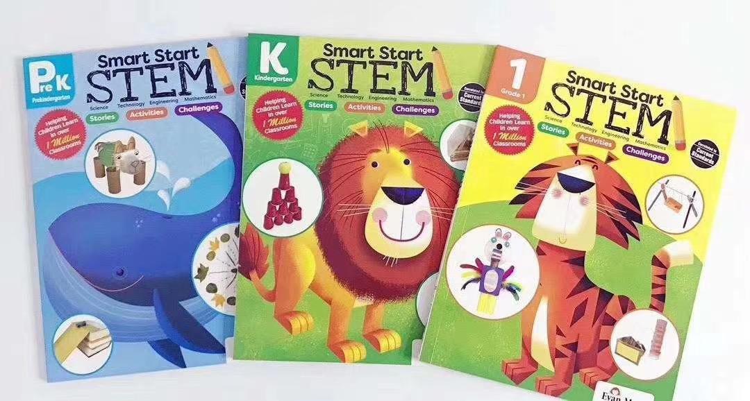 Smart start Stem by Evan Moor (3books)