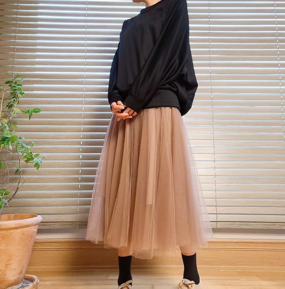 K20120014夢幻紗裙 粉現貨