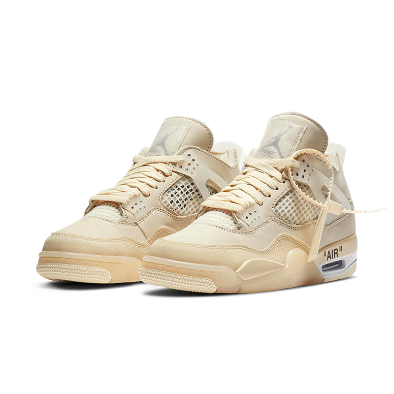 Off-White x Air Jordan 4 SP “Sail” (W) CV9388-100 [台灣現貨]