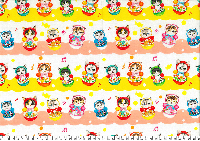 俄羅斯風格貓(一尺)【版權布】