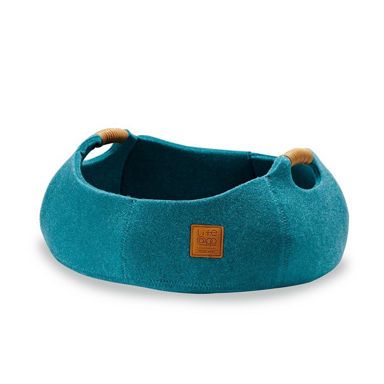 Lifeapp Cat Basket Bowl Green