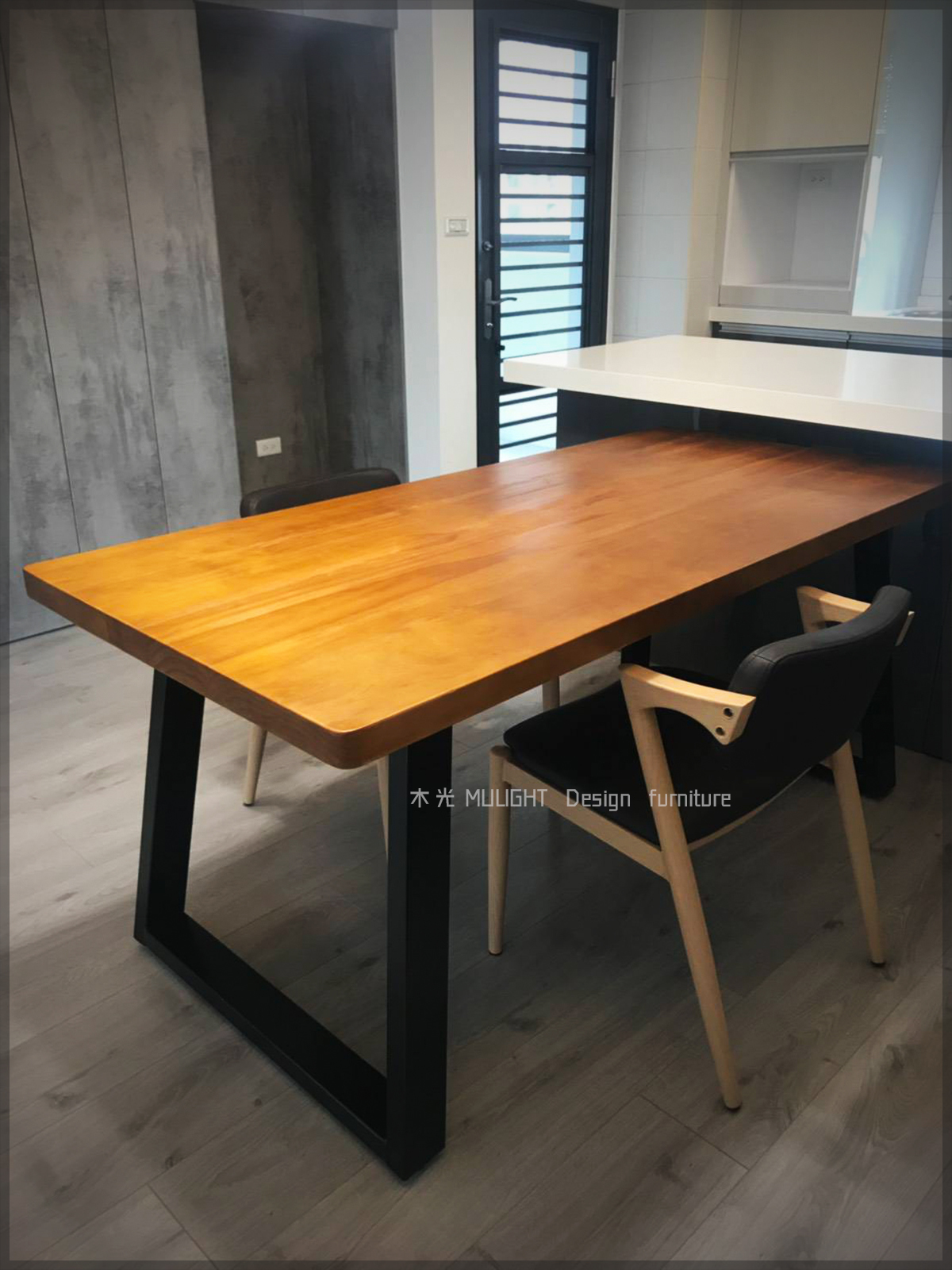 北歐風實木餐桌訂製