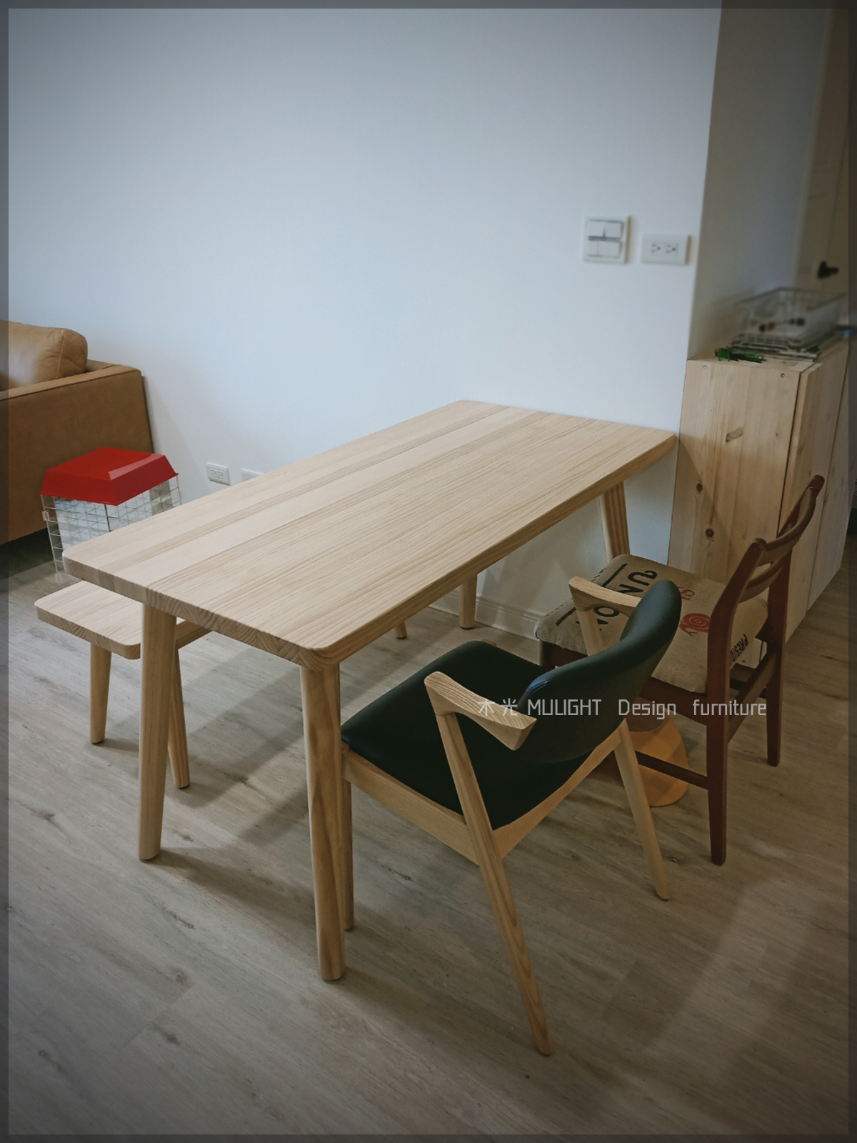 訂製款Finn北歐全實木餐桌