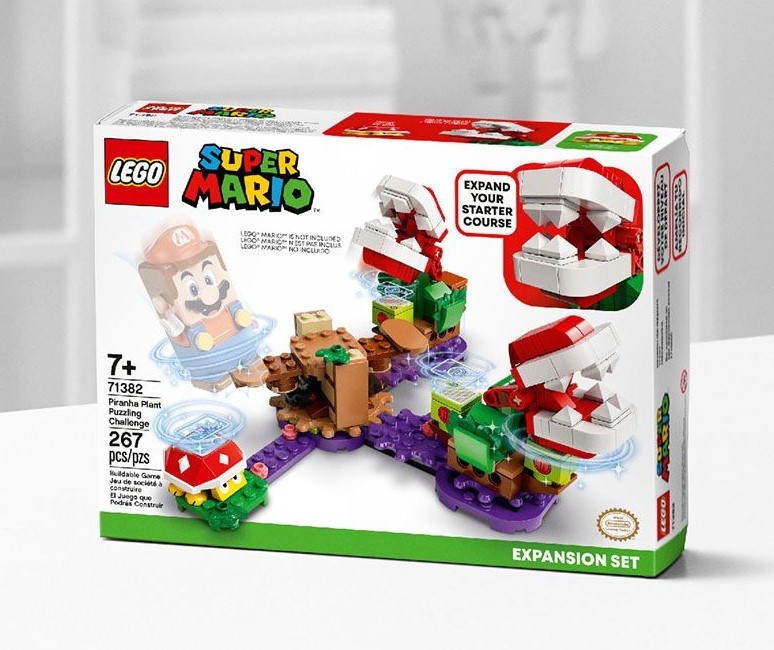 LEGO 71382 Piranha Plant Puzzling Challenge Expansion Set 擴展版圖 (Super Mario 超級瑪利奧)