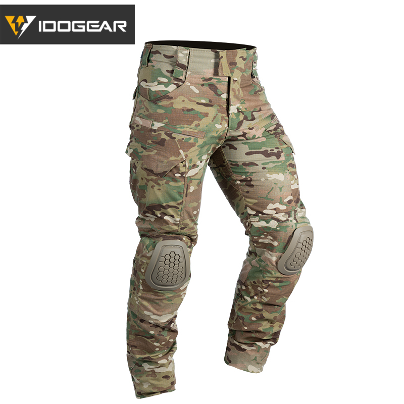 IDOGEAR G4 Combat Pants With Knee Pads Airsoft Pants