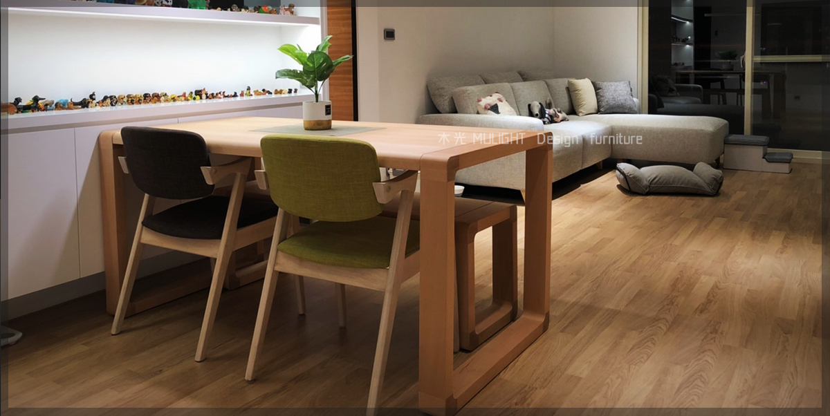 Hilary-有溫度全實木餐桌(可訂製)