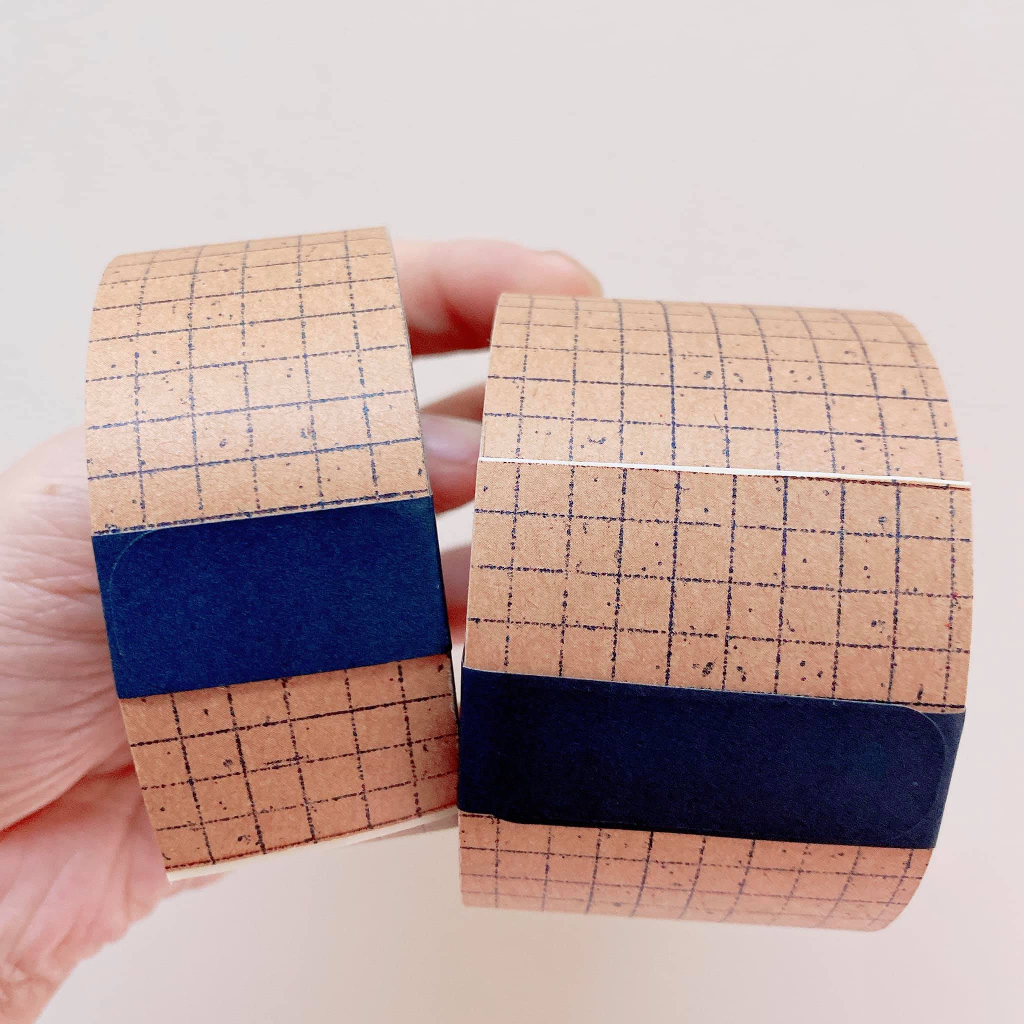 CRAFT Log 方眼牛皮紙貼紙卷 ｜倉敷意匠 日本