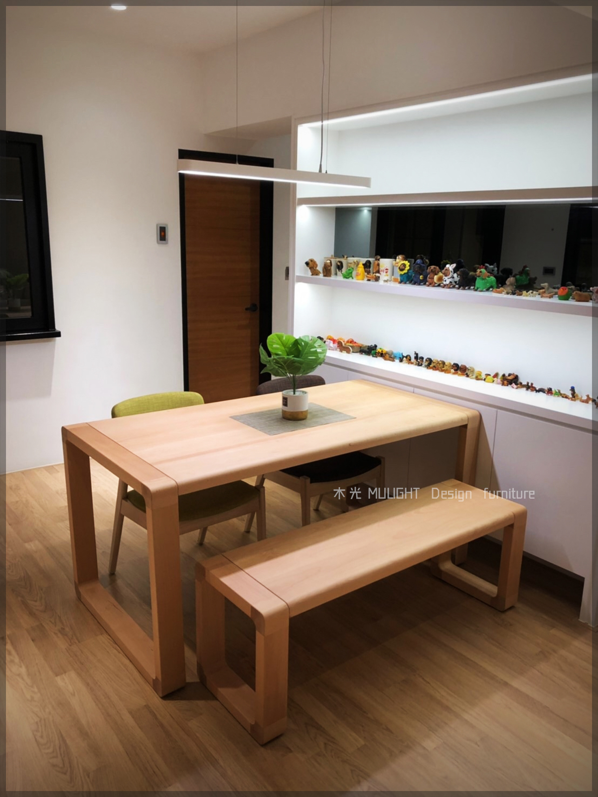 TA0076-Hilary-有溫度實木餐桌