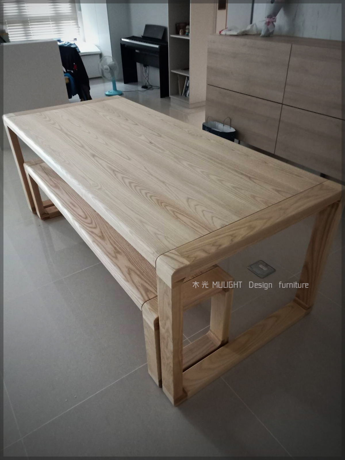 TA0076-Hilary-有溫度實木餐桌