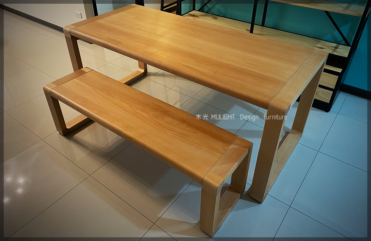 TA0076-Hilary-有溫度實木餐桌