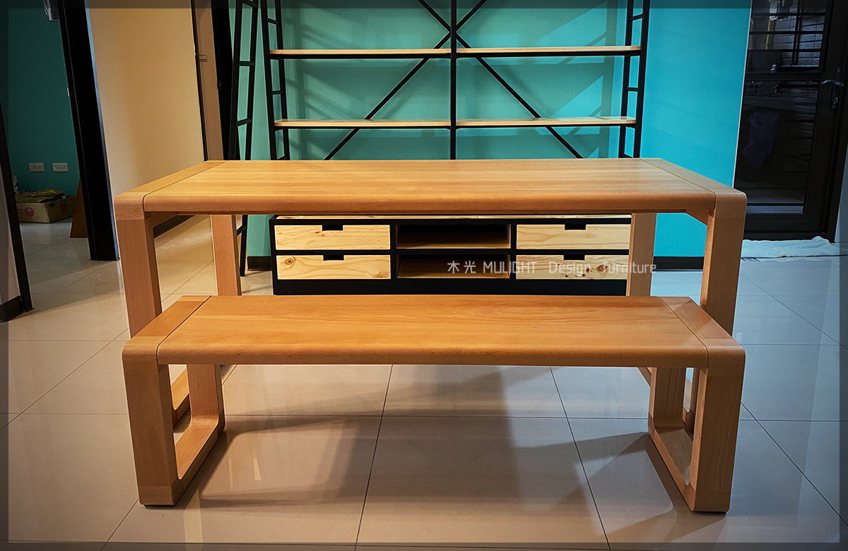 TA0076-Hilary-有溫度實木餐桌