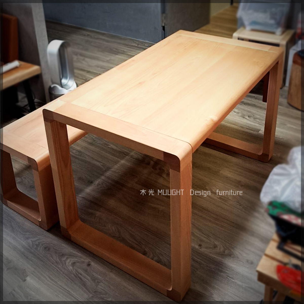 TA0076-Hilary-有溫度實木餐桌