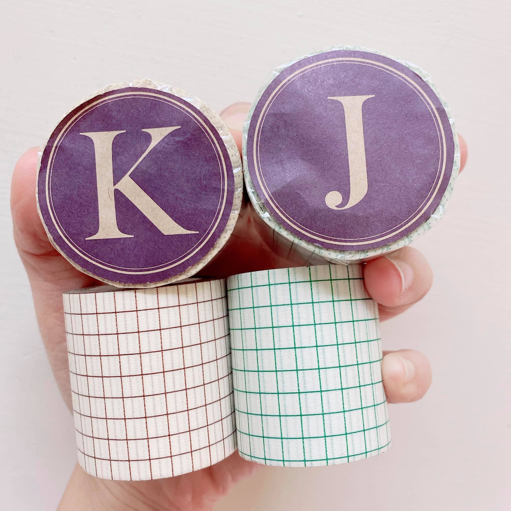 方眼復刻紙膠帶 (45mm)｜倉敷意匠 日本