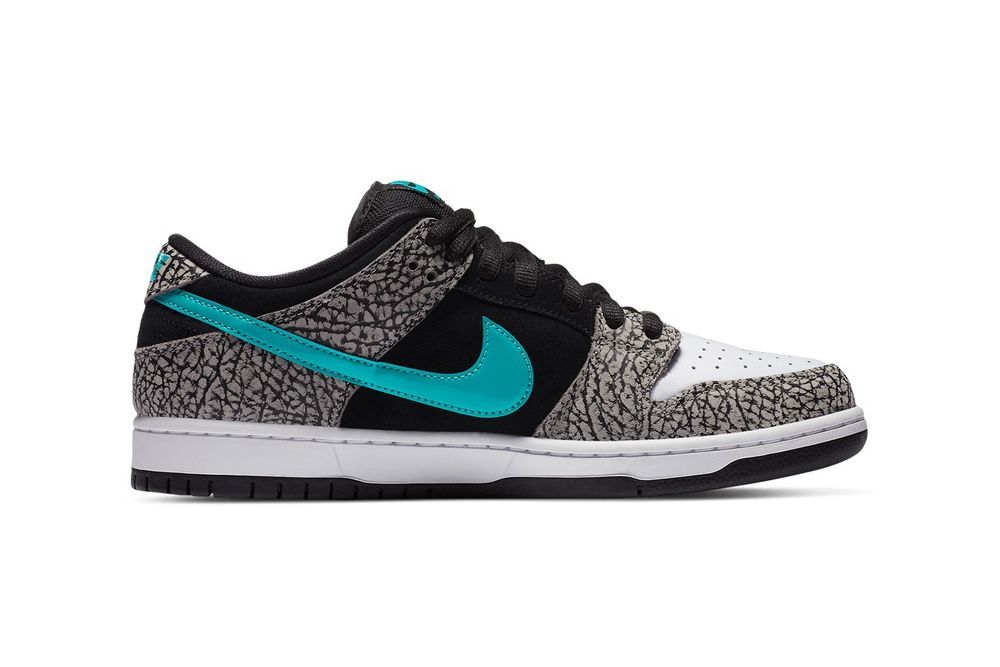 Nike SB Dunk Low '' Elephant '' 大象爆裂紋男款BQ6817-009