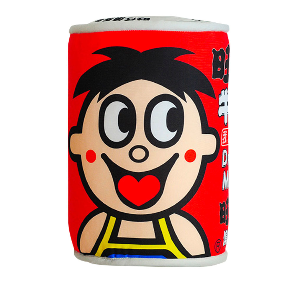 旺仔俱樂部 牛奶罐抱枕