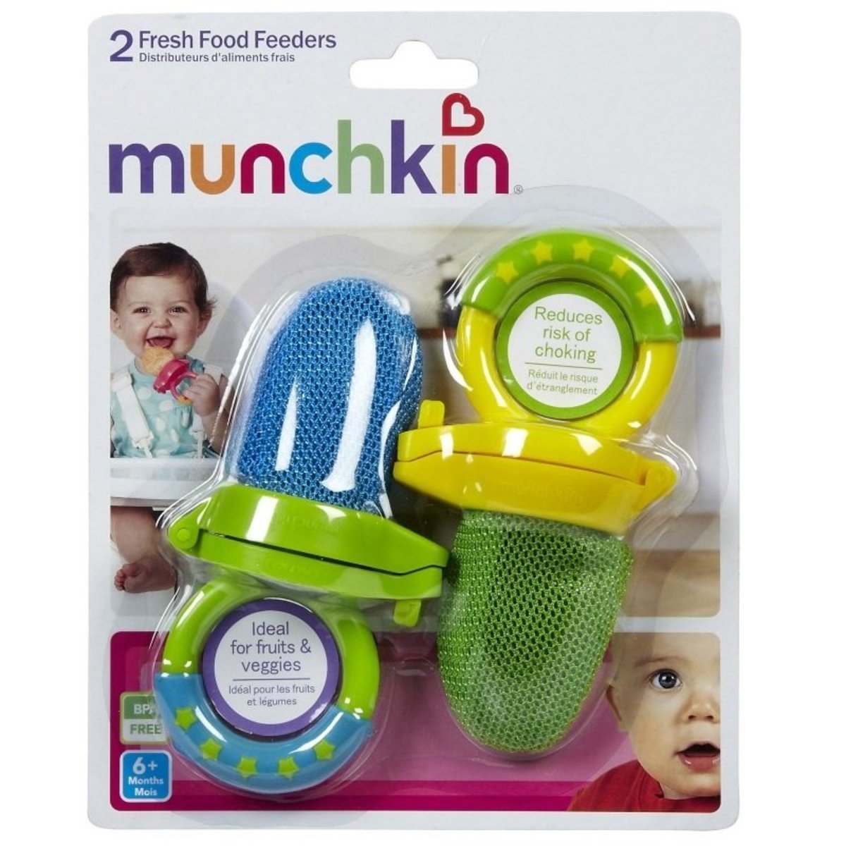 Munchkin - 水果咀嚼器1盒2個