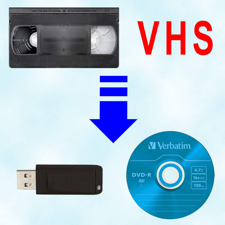 VHS 錄影帶轉MP4/USB/DVD/電腦數碼檔｜Convert VHS to MP4/DVD/USB/HD