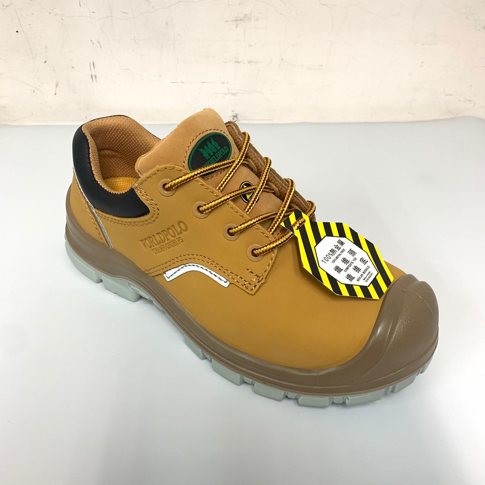 WORLDPOLO 工業安全鞋 纖維鞋頭/底 D2011