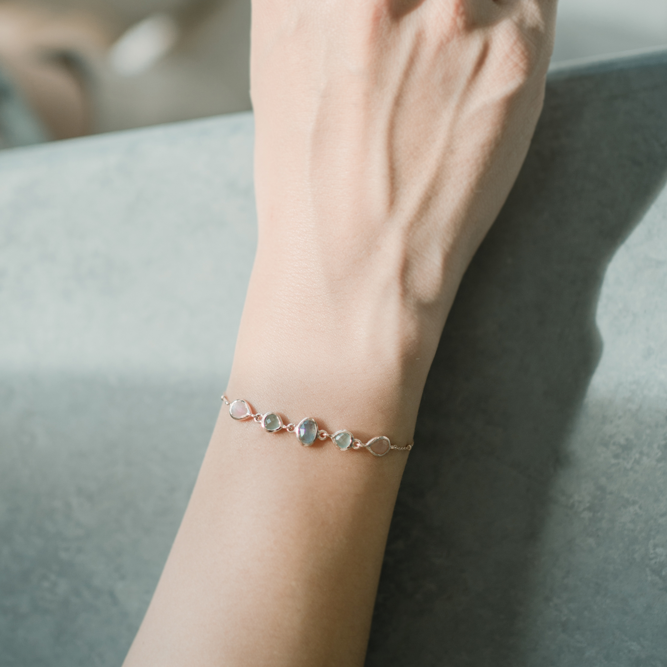 Alice田園寶石triplets手鍊