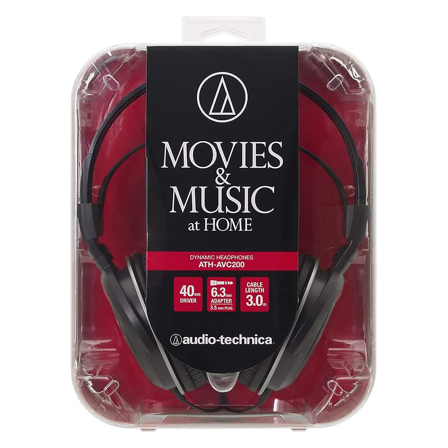 鐵三角 耳罩式耳機 ATH-AVC200 密閉式動圈型耳機 Audio-Technical