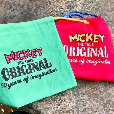 迪士尼90週年紀念束口袋
