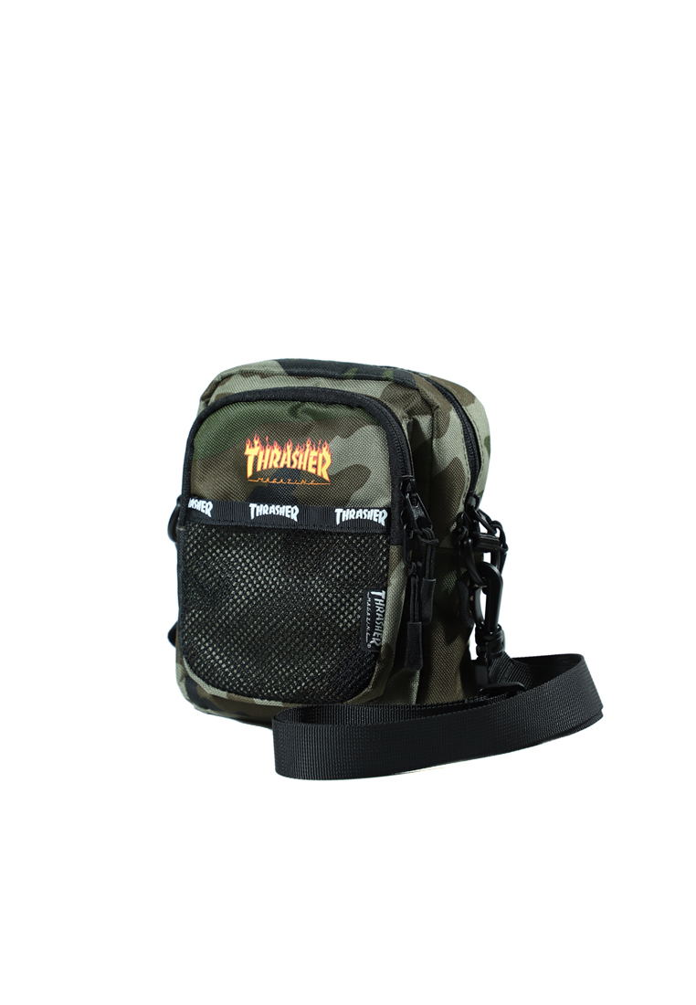 Thrasher Flame Mesh Shoulder Bag