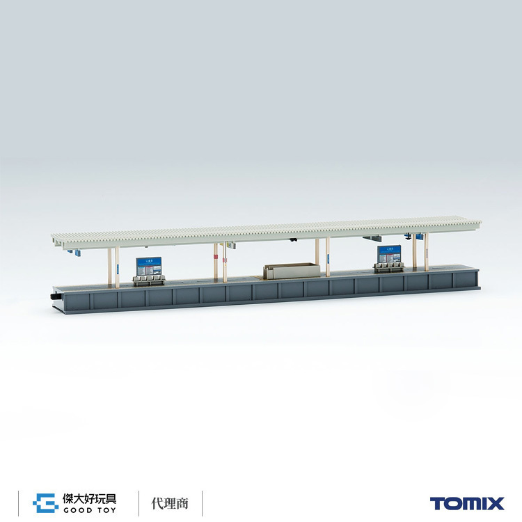 TOMIX 4276 建物 島式月台 (都市型) 附照明 延長部