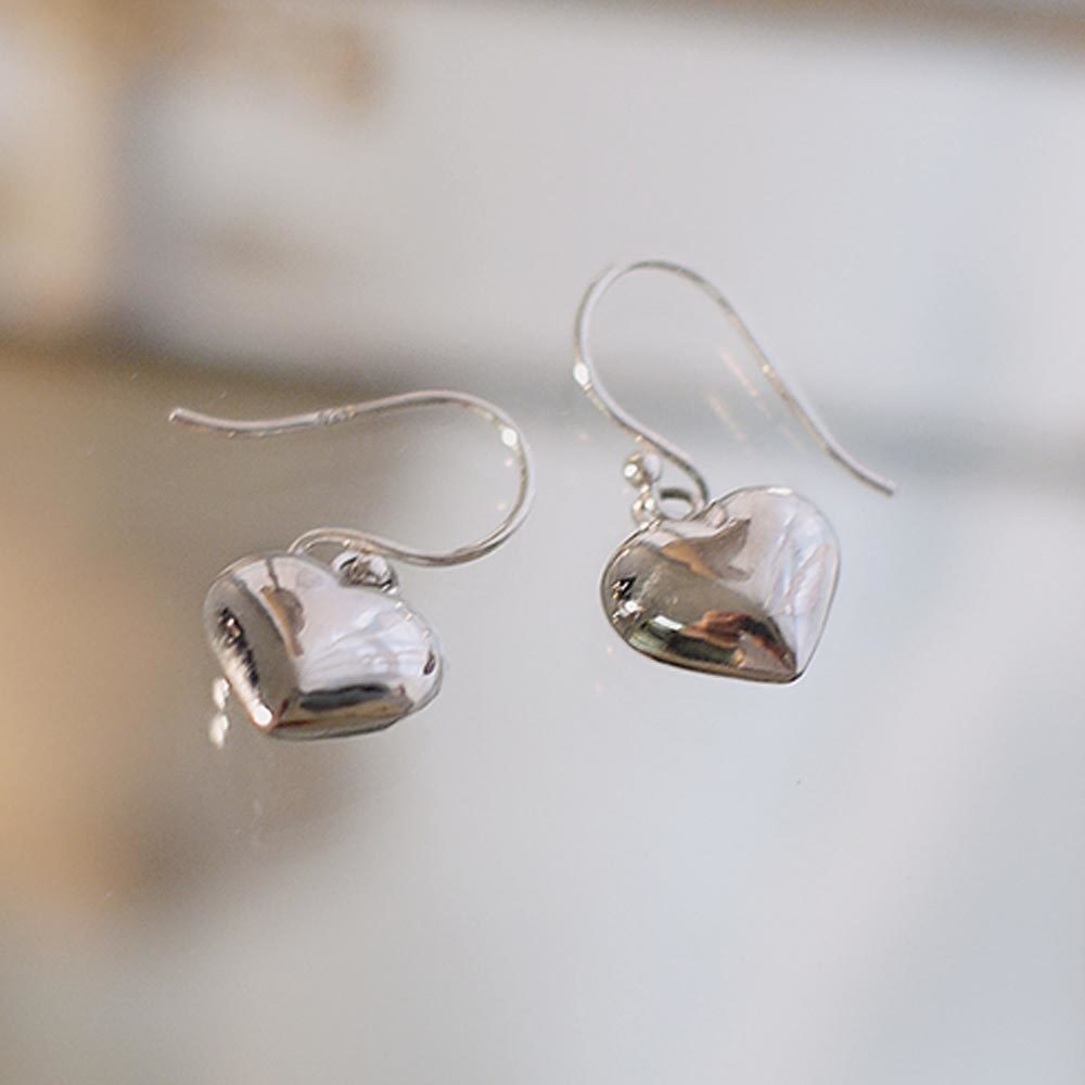 唯一的你愛心純銀耳環/SE549N