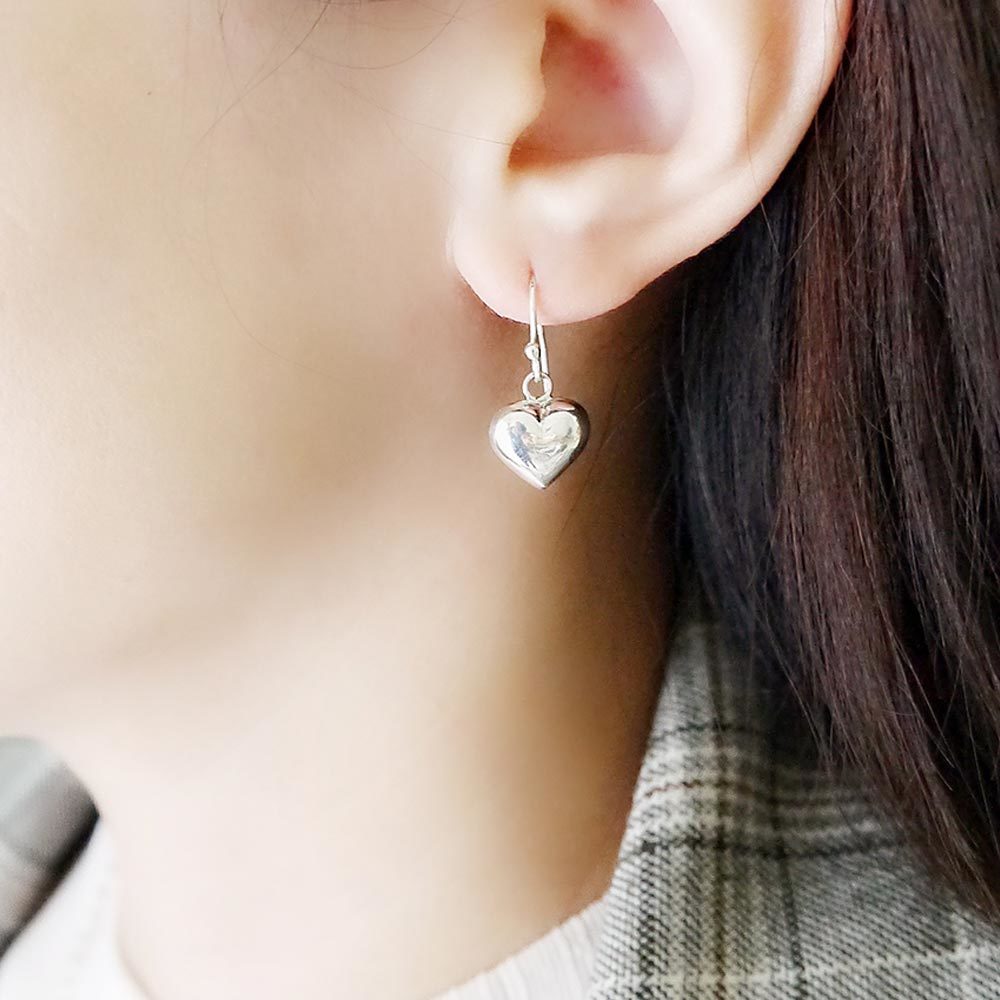 唯一的你愛心純銀耳環/SE549N