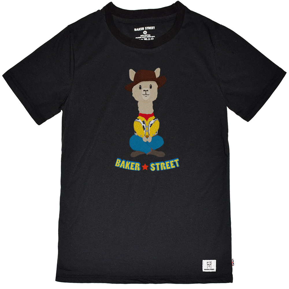 woopaca 牛仔駝 短T