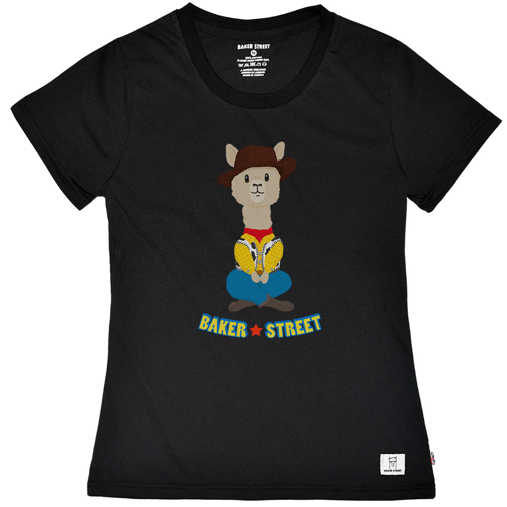 woopaca 牛仔駝 女版短T