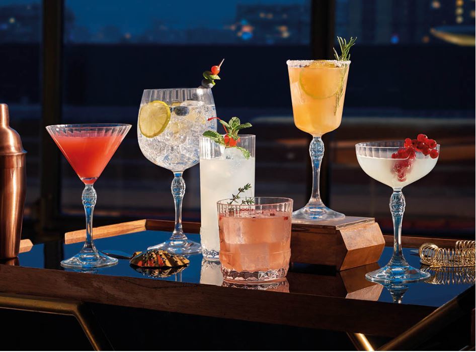 Bormioli Rocco 美式復古雕紋琴通寧杯745ml/1入