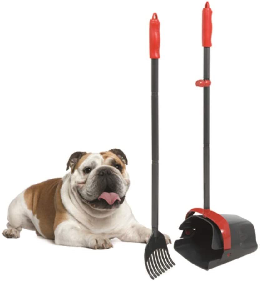 Petmate Clean Response Swivel Bin & Rake Pooper Scooper