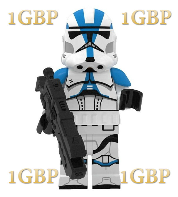 1GBP Special Offer: 501st Legion Clone Trooper Star Wars Custom Minifigs Fit Lego XP268