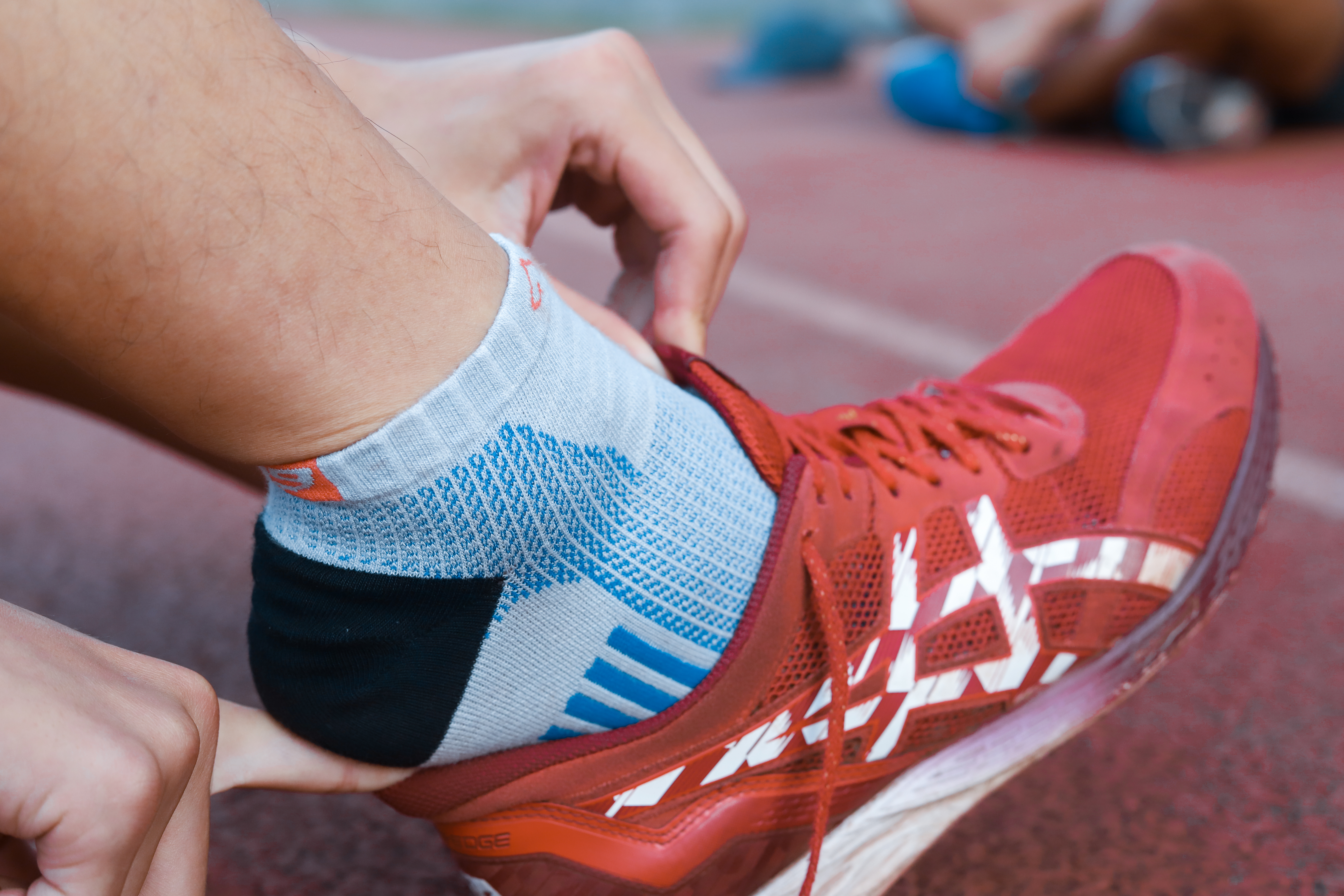 OH9競速減壓五趾跑襪