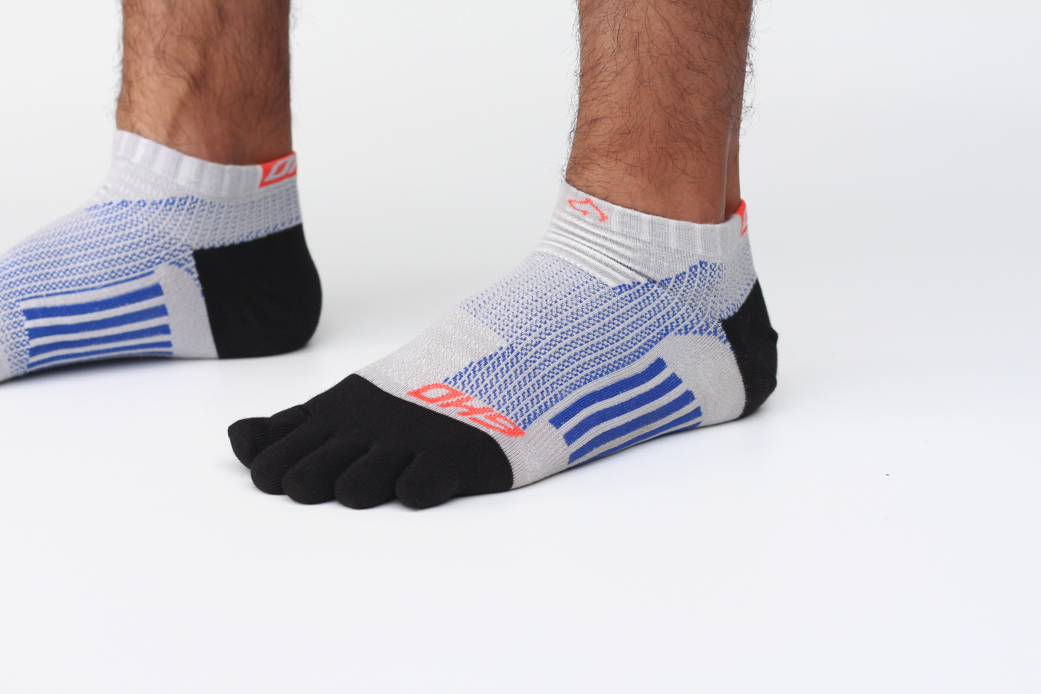 OH9競速減壓五趾跑襪