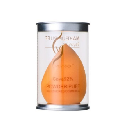 【2件裝】泰國水滴型粉撲 (橙色) 乾濕兩用海綿葫蘆粉撲