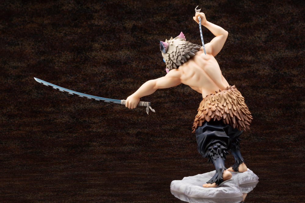 鬼滅の刃 嘴平伊之助 ARTFX J フィギュア 表情替えパーツ付き ARTFX J 嘴平伊之助｜鬼滅の刃｜男性キャラクター フィギュア