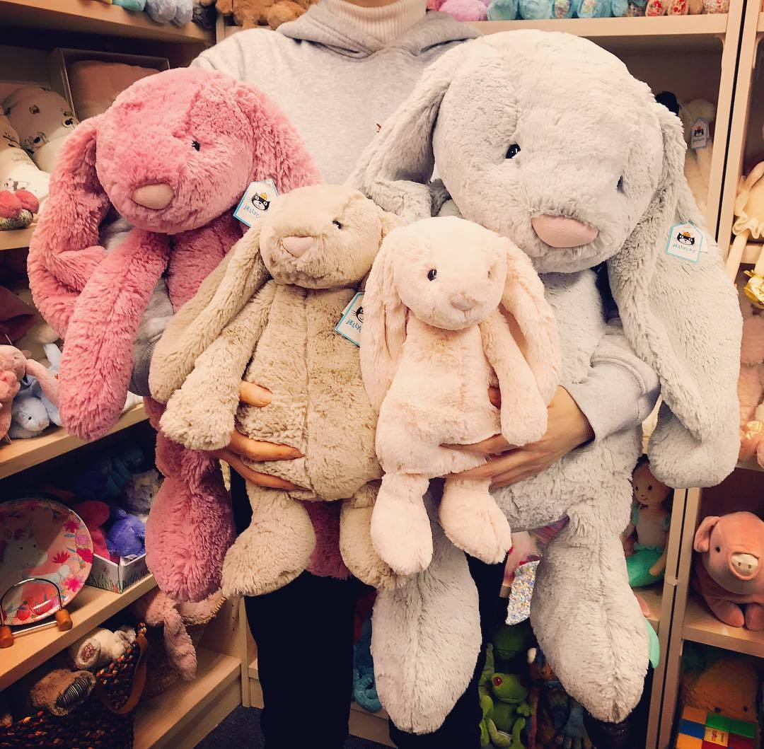 jellycat,聖誕禮物,小孩,育兒,親子,禮物,搖椅,垂耳兔,兔兔,玩偶