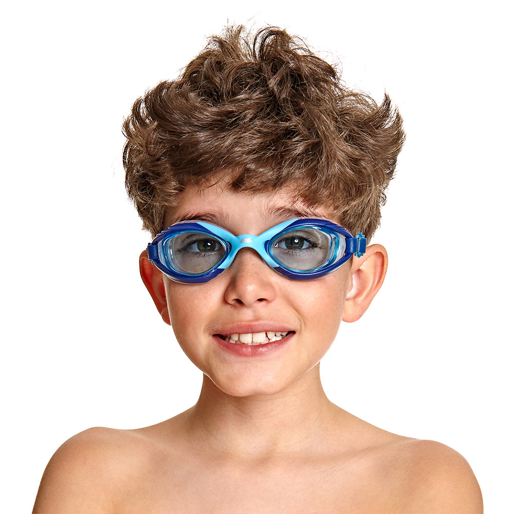 ZOGGS 青少年音速AIR氣墊防霧泳鏡-藍色
