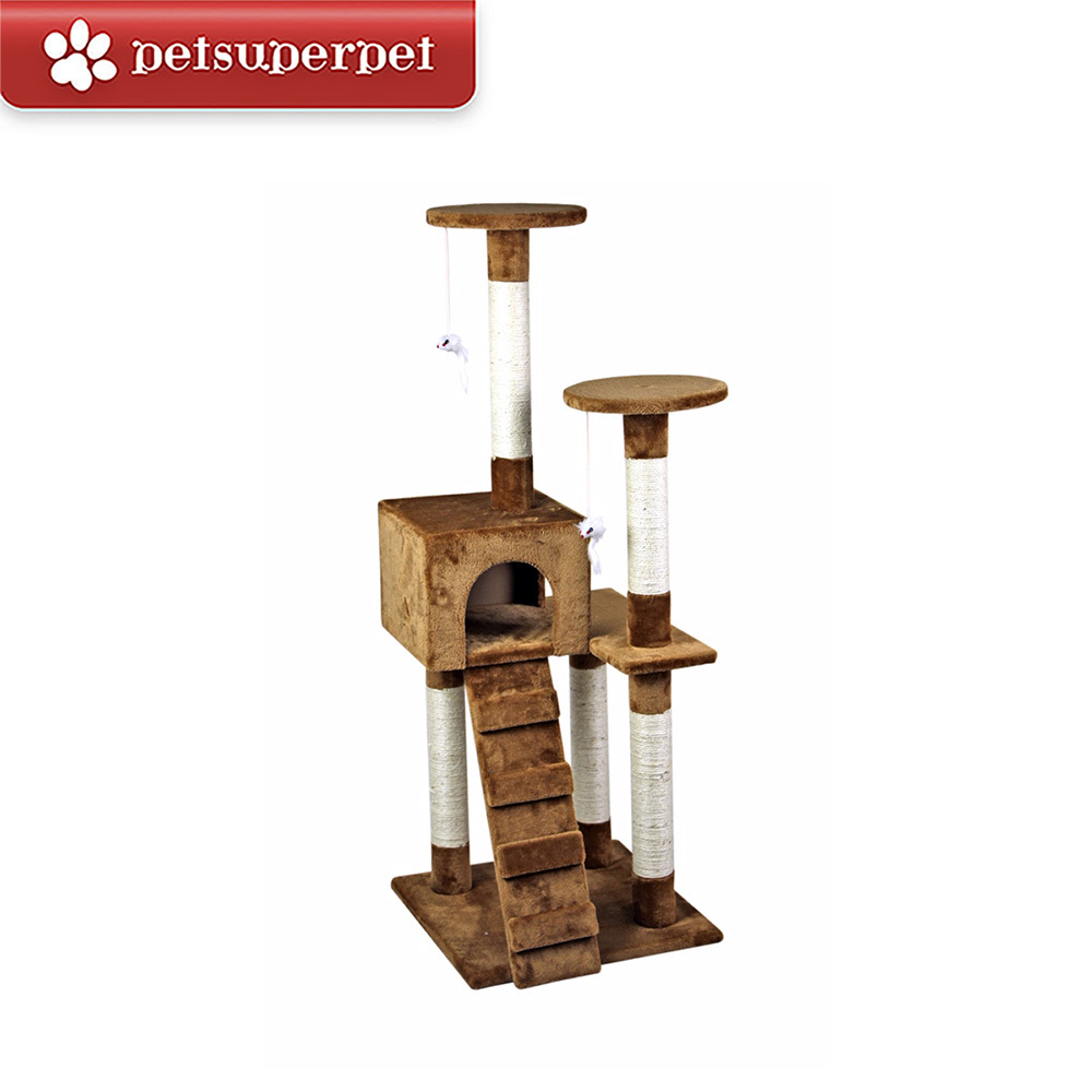 PawHut 四層貓爬架 - [2色]